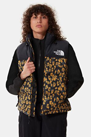 The Northface W PRINTED 1996 RETRO NUPTSE VEST - EU Kadın Yelek NF0A5IXL28A1