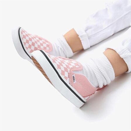 Vans Td Slip-On V Pembe Bebek Sneaker