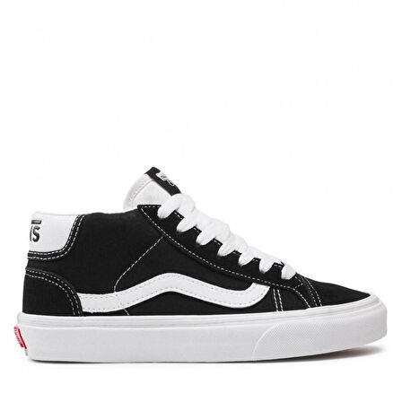 Vans UA Mid Skool 37 Erkek Siyah Siyah Günlük Ayak