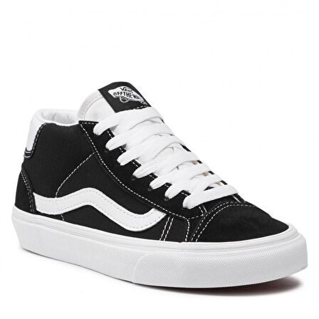 Vans UA Mid Skool 37 Erkek Siyah Siyah Günlük Ayak