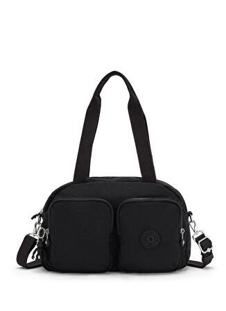 Kipling 22X33X12,5 cm Polyester Siyah Kadın Omuz Çantası KI2849P39