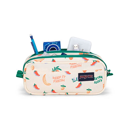 Jansport Large Accesssory Pouch Five A Day Cream Kalem Çantasi EK0A5BBV7O91