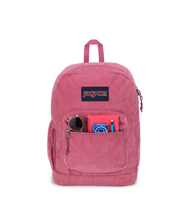 Jansport Cross Town Plus Remix Mauve Haze Corduroy Sırt Çantası EK0A5BJ67K4