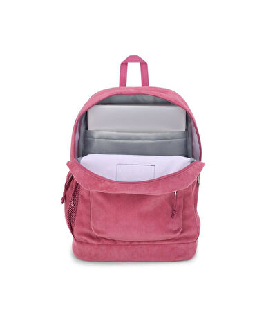 Jansport Cross Town Plus Remix Mauve Haze Corduroy Sırt Çantası EK0A5BJ67K4