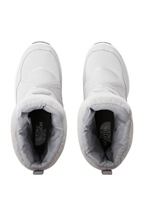 Nuptse II Waterproof Kadın Bot Gri/Beyaz
