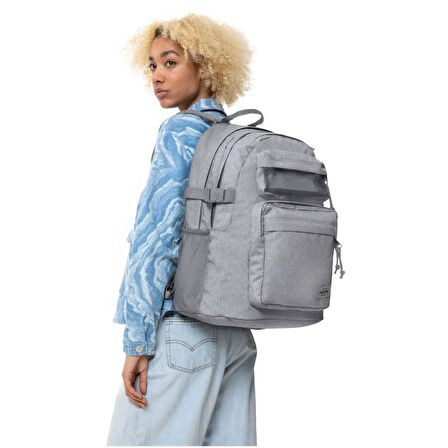 Eastpak Sırt Çantası 16 inç Laptop Double Pro Sunday Grey EK0A5BIT3631