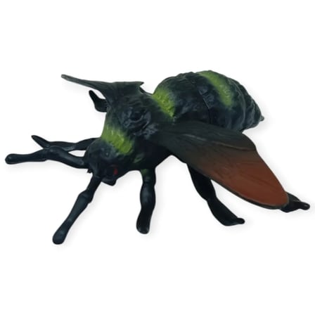 Böcek Figürleri - Gerçekçi Figür - Yeşil Yaban Arısı 10 cm