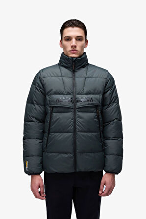 Napapijri Rf Puffer Open Erkek Yeşil Mont NP0A4I23G1S1