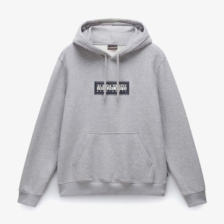 Napapijri B-Box Logo Erkek Gri Sweatshirt