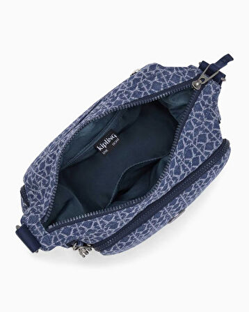 Kipling Gabbie S Denim Love Omuz Çantası