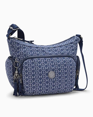 Kipling Gabbie S Denim Love Omuz Çantası