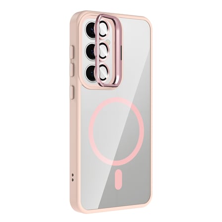 Gpack Samsung Galaxy S25 uyumlu Kılıf Standlı M-Safe Özellikli Etro Kapak  Lens Koruma