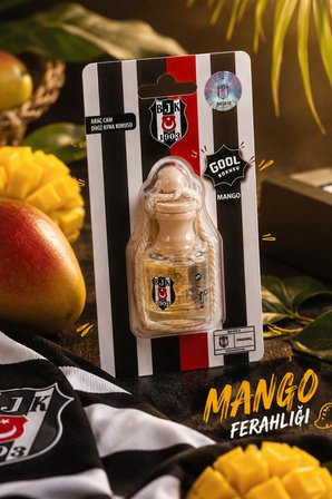 x Dekomus Lisanslı Beşiktaş Araç Cam Dikiz Aynası Kokusu 8 Ml