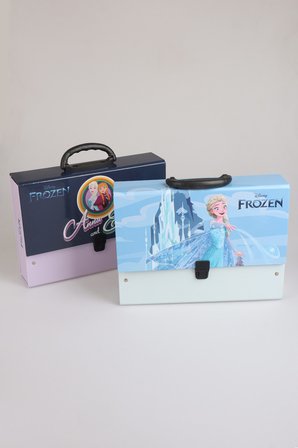 x Dekomus Lisanslı Frosted Whispers Collection Elsa Frozen Saplı Çanta Tekli