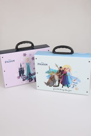 x Dekomus Lisanslı Frosted Whispers Collection Elsa Frozen Saplı Çanta Tekli