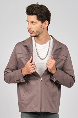 Daynax Erkek Cep Detaylı Mevsimlik Mont 4922000 Füme