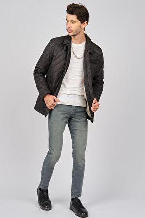 Daynax Erkek İçi Kürklü Kapitone Kaban 4926000 Kahverengi