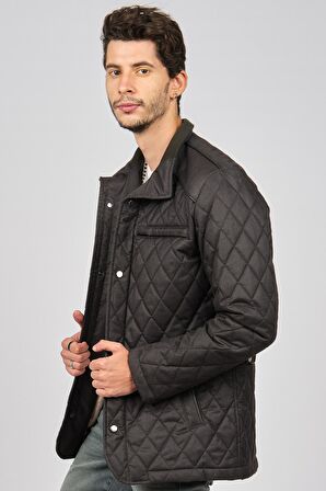 Daynax Erkek İçi Kürklü Kapitone Kaban 4926000 Kahverengi