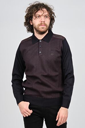 Pelikan Erkek Polo Yaka Kazak 1577424 Kırmızı