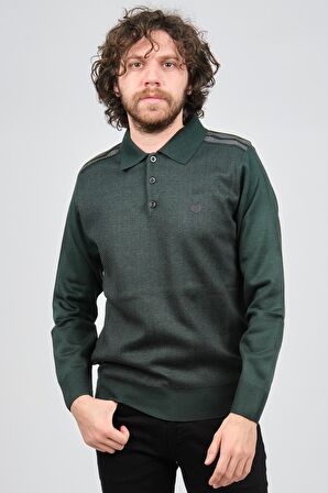 Pelikan Erkek Polo Yaka Kazak 1577424 Yeşil