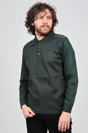 Pelikan Erkek Polo Yaka Kazak 1577424 Yeşil