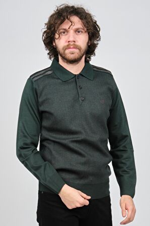 Pelikan Erkek Polo Yaka Kazak 1577424 Yeşil