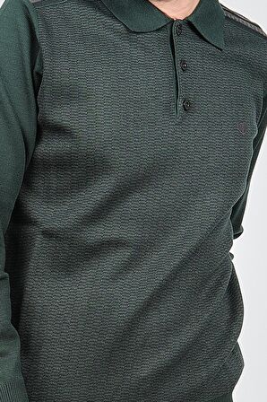 Pelikan Erkek Polo Yaka Kazak 1577424 Yeşil