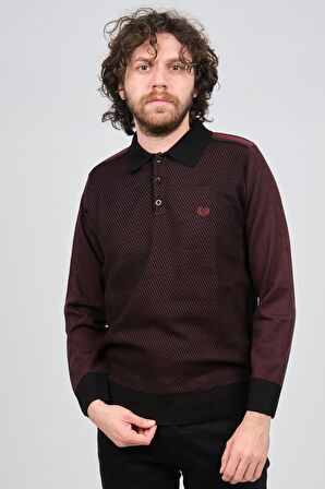 Pelikan Erkek Polo Yaka Kazak 1577412 Bordo