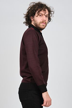 Pelikan Erkek Polo Yaka Kazak 1577412 Bordo