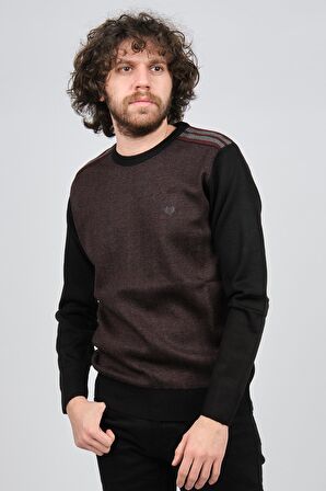 Pelikan Erkek Bisiklet Yaka Kazak 1577324 Siyah