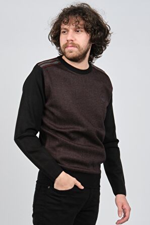 Pelikan Erkek Bisiklet Yaka Kazak 1577324 Siyah