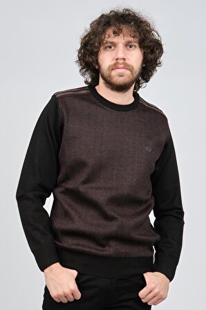 Pelikan Erkek Bisiklet Yaka Kazak 1577324 Siyah