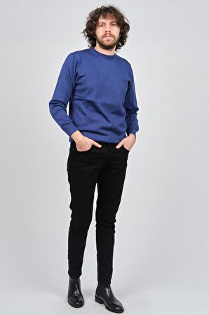 Pelikan Erkek Bisiklet Yaka Yün Kazak 1572019 Saks