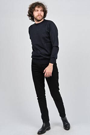 Pelikan Erkek Bisiklet Yaka Yün Kazak 1572019 Lacivert