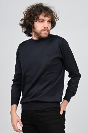 Pelikan Erkek Bisiklet Yaka Yün Kazak 1572019 Lacivert