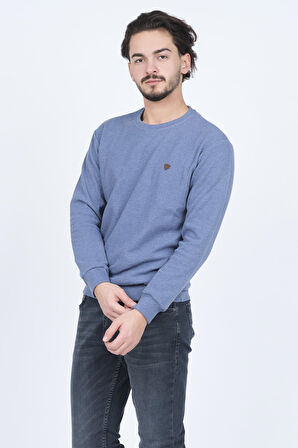 Metropolitan Erkek Bisiklet Yaka Sweatshirt 6240101 Indigo