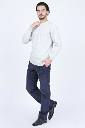 Metropolitan Erkek Bisiklet Yaka Triko Kazak 6242000 Gri