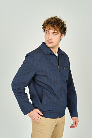 Lucas Erkek Ekoseli Gömlek Yaka Mevsimlik Spor Mont 3718 Parlement