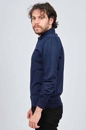 Pave Erkek Polo Yaka Yün Kazak 4538004 Saks