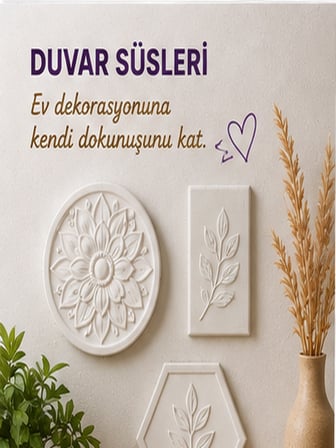 EMİN TÜRKOĞLU Kartonpiyer Alçısı 3 Kg – Hobi ve Dekoratif Tasarımlar İçin-ÖZEL KATKILI-ÇABUK DONAN-POŞETLENİP GÖNDERİLİR!