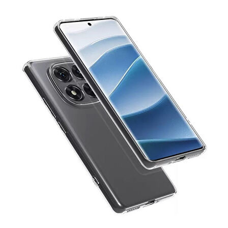 Gpack Xiaomi Redmi Note 14 Pro 4G uyumlu Kılıf Süper Silikon Kamera Korumalı Şeffaf