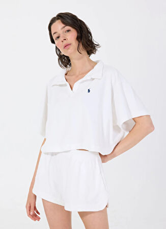 Polo Ralph Lauren Düz Beyaz Kadın Tulum 21556375