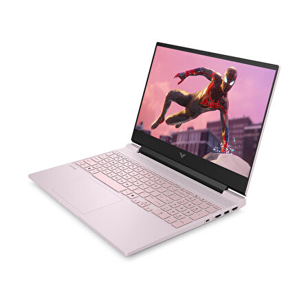 Hp Victus 15-FA2008NT Intel Core 5 210H 16GB Ddr5 256GB SSD RTX5060 Gddr7 8gb Windows 11 Home 15.6" FHD(1920 x 1080) 144Hz IPS 300NITS Toz Pembe Taşınabilir Bilgisayar BV7V6EAH01 + Zetta Çanta