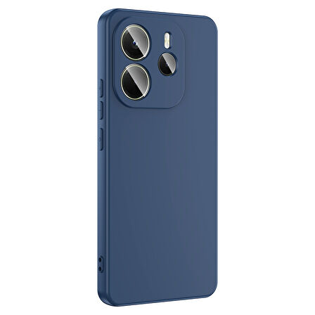 Gpack Xiaomi Redmi Note 14 uyumlu Kılıf Mara Lansman Soft Silikon İçi Kadife