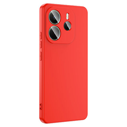 Gpack Xiaomi Redmi Note 14 uyumlu Kılıf Mara Lansman Soft Silikon İçi Kadife