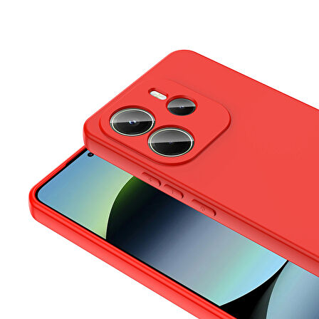 Gpack Xiaomi Redmi Note 14 uyumlu Kılıf Mara Lansman Soft Silikon İçi Kadife