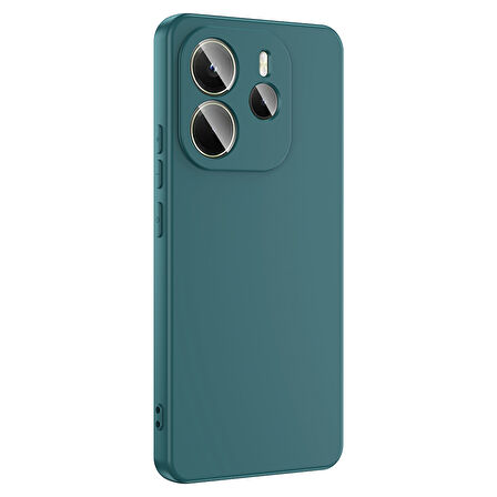 Gpack Xiaomi Redmi Note 14 uyumlu Kılıf Mara Lansman Soft Silikon İçi Kadife