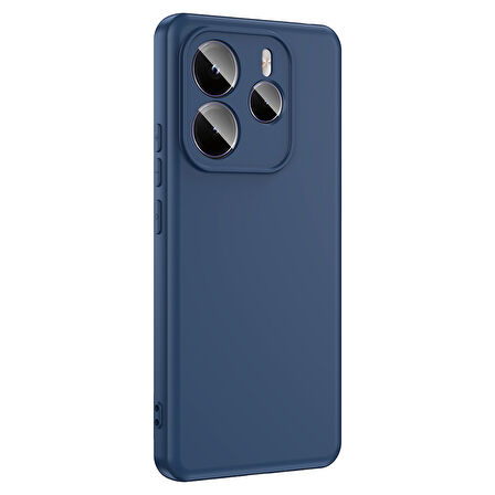 Gpack Xiaomi Redmi Note 14 5G uyumlu Kılıf Mara Lansman Soft Silikon İçi Kadife