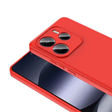 Gpack Xiaomi Redmi Note 14 5G uyumlu Kılıf Mara Lansman Soft Silikon İçi Kadife
