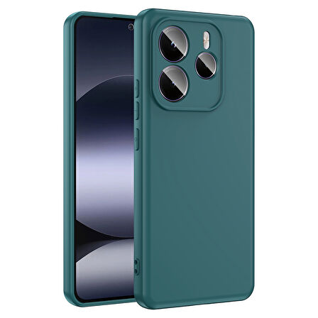 Gpack Xiaomi Redmi Note 14 5G uyumlu Kılıf Mara Lansman Soft Silikon İçi Kadife